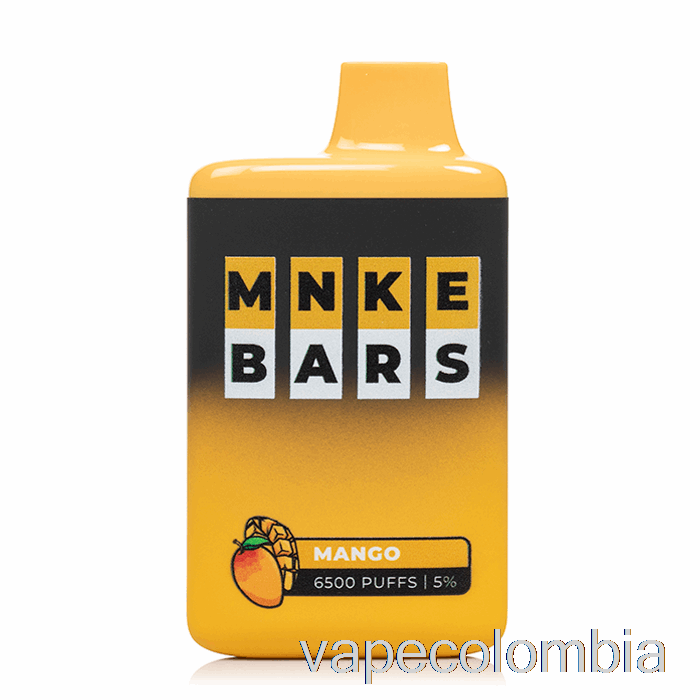 Kit Vape Completo Mnke Bars 6500 Mango Desechable